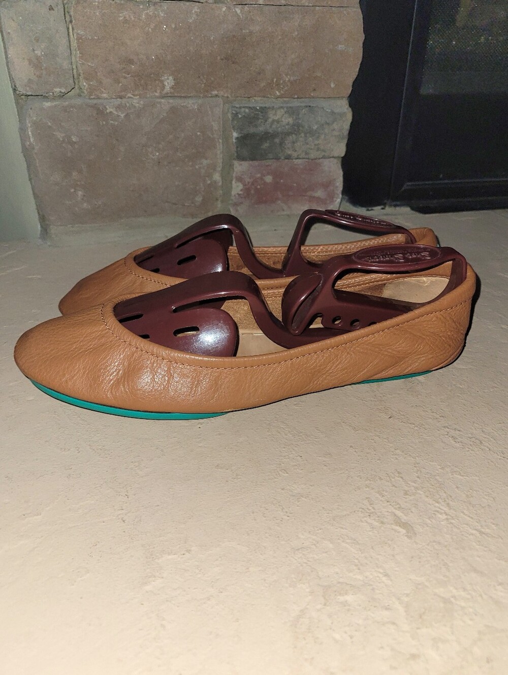 Tieks by Gavrieli Chestnut Brown Ballet Flats Size 7
